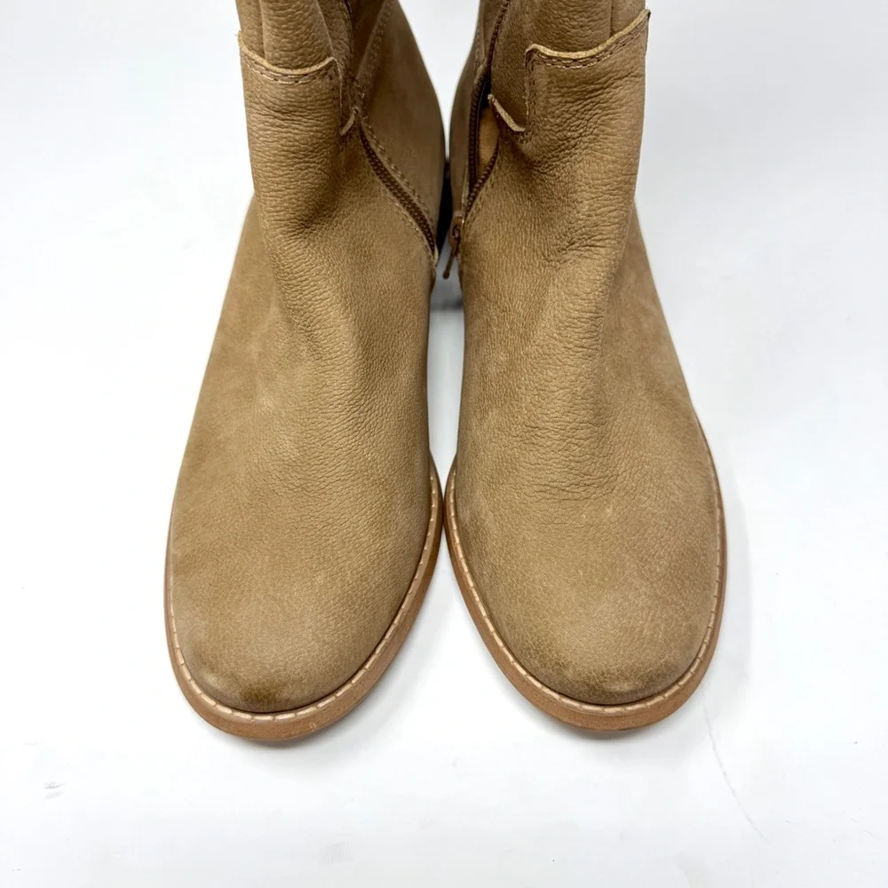 Lucky Brand Havaso Tan Over the Knee Leather Boots